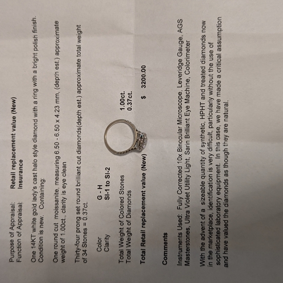 Uneek ring with two bands - Picture 4 of 12